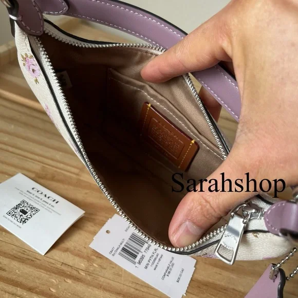 ✅Coach Mini Payton Hobo Set